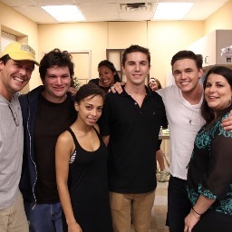 From North Caldwell, NJ and going to school at Curry College in Milton, MA studying film and television.