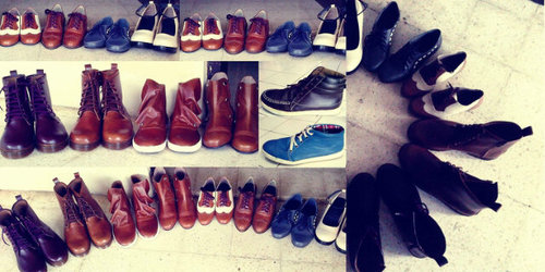 Make your own shoes! Gorgeous Handmade shoes.. Cek Favorite! WA: 085645407454 Pin: 28BB6F00