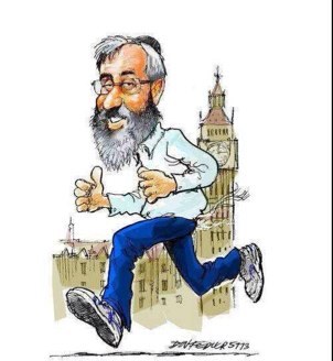 I have been challenged to run the London Marathon to raise money for charity! In the race of life, there is much to be learned from running.