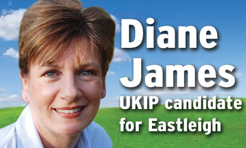 UKIP by-election candidate for the Eastleigh constituency.