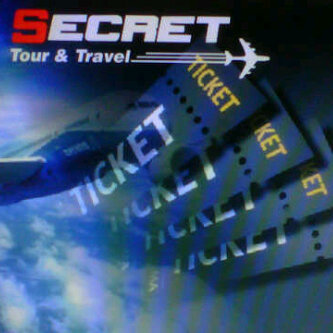 Secret Tour & Travel menyediakan tiket pesawat. Jl. Wahid Hasyim No. 15 F, Condong Catur, Yogyakarta. Telp. (0274) 4333353. Pin BB. 2A7ADA68 YM. Tour.secret