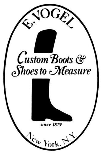 E. Vogel has been making custom boots & shoes since 1879 and is located in New York, NY.