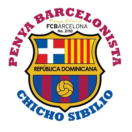 Somos la Penya Barcelonista No. 2110 Chicho Sibilio. El nombre es en homenaje al atleta Dominicano Antonio Sibilio Hudges jugador de Basket del FCB (1976-1989)