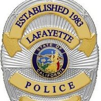 Lafayette Police -CA(@LafayettePD) 's Twitter Profile Photo