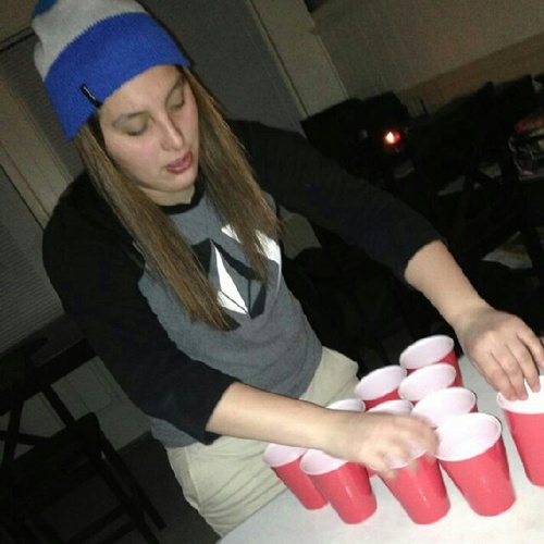 Senior. 19. Every time I go out you know I gotta show out.