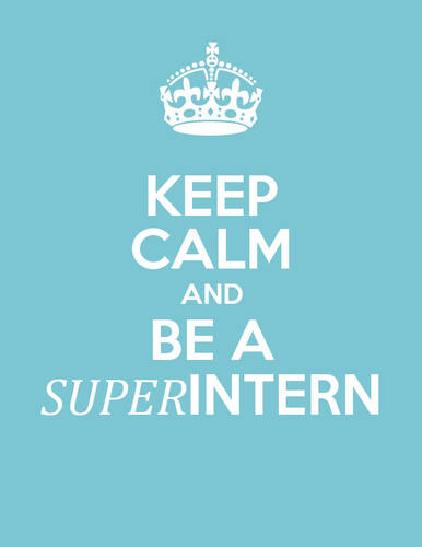 I'm a full time student with a part time job and a part time internship. Being an intern has taken over my life.