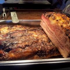 USDA Angus Beef. Charcoal Fired, Slow Roasted.