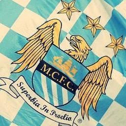 Manchester City - an English football club from Manchester. Club playing in the English Premier League. Formed in 1880.