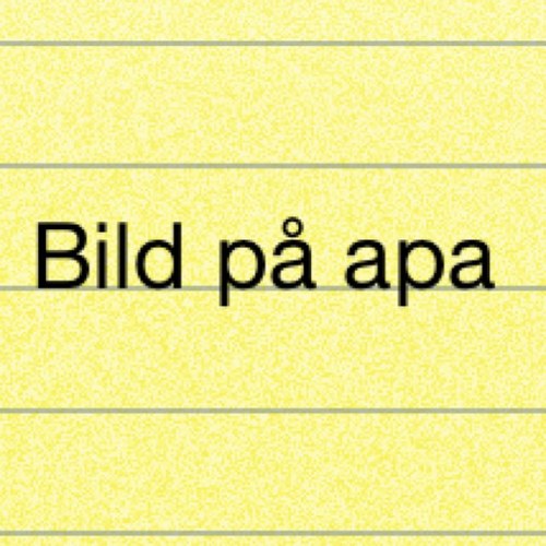 Ordning och reda.