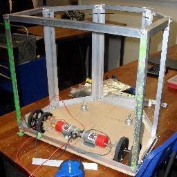 We are one of two teams at Peter Symonds College entering the Student Robotics competition this year. Our robot's design is based off Bender from Futurama.