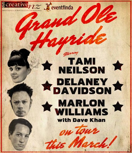 In the theme of the live country music show, “Grand Ole Hayride brings you the top 3 finalists of the #APRA & New Zealand Music Awards. Tour starts in March!