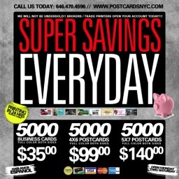 postcardprintny's profile picture. LOWEST PRICES IN PRINTING IN NYC $99.00 4X6 5K 
CALL US TODAY 646.470.4596