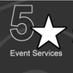 5 STAR Event Services (@5starstaff) Twitter profile photo 5 STAR Event Services (@5starstaff) Twitter profile photo