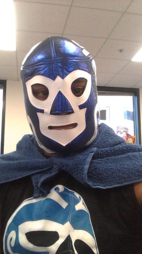 Wrestling fan.