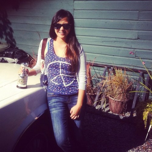 The real G-rant's wife who loves food, The Simpsons and food