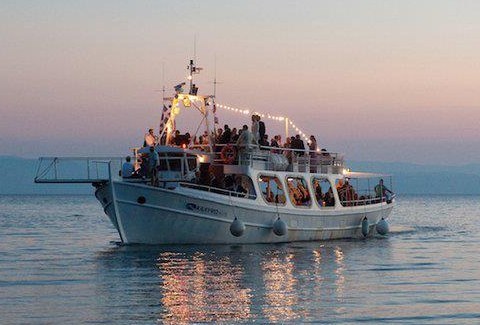 Join us as we sail around the island of Skiathos. A trip to the Mamma Mia film locations or a relaxing sunset cruise.