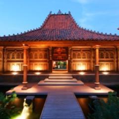 Villa Des Indes 4 bedroom luxury antique Joglo style residences available for rental in Seminyak, Bali