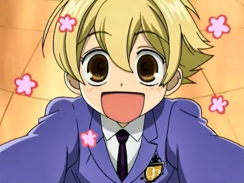 Heey~ my name's Haninozuka Mitsukuni , but you can just call me Honey~ I like cake and my cute bunny Usa-Chan~ but don't hurt my friends. M'kay?