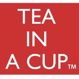 Tea in a Cup! Pyramid teabags....in a cup! Use our packaging to have a cup of tea. That's why we are Tea in a Cup.