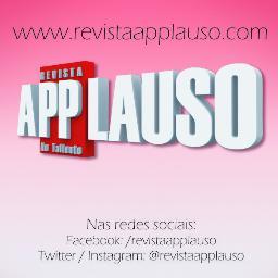revistaapplauso's profile picture. Olá, sejam bem-vindos ao twitter da Revista Applauso, a publicação da sociedade mais influente de Goiás. Contate-nos pelo 62 3259 0310