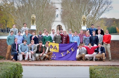 Sigma Alpha Epsilon - South Carolina Phi. Established 1868. FAY.