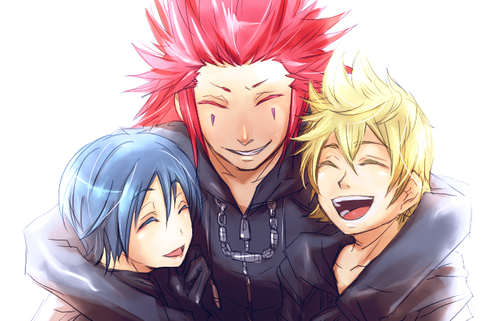 I'm part of organzation xiii I'm the second keyblade weilder. my bestest friends are roxas and axel (#single #rp)