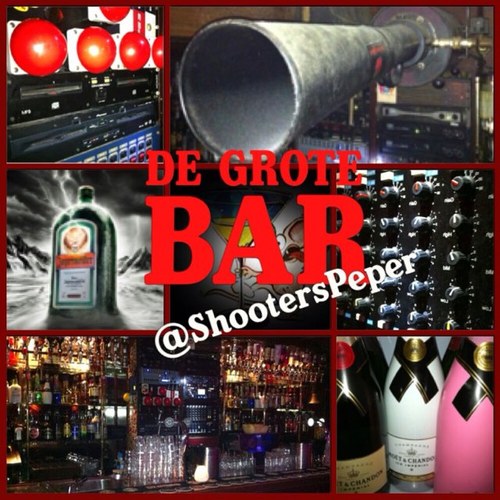 degrotebar's profile picture. the one and only grote bar @shooterspeper !! de bar waar de dj draait, de bar naast de trap! gezelligheid is ons motto en stilstaan is verboden.... #huppakee