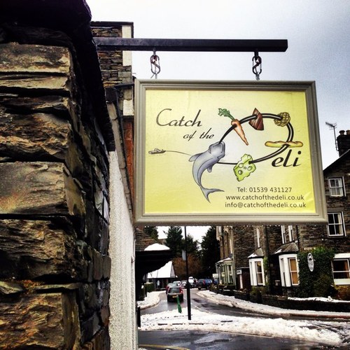 New delicatessen, artisan bakery and fishmonger in Ambleside. Fresh and local produce. Find us opposite Young's Garage up the steps. 01539431127. Tweets by ryan