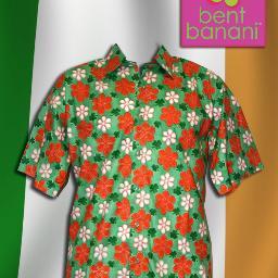 Makers of tailor-made clothing in 100% cotton fun floral fabrics. Shirts for Stags, Stage, Festivals, Birthdays, etc. 
Check out our Exclusive Ireland Shirts