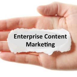 EntContentMktg's profile picture. Enterprise Content Marketing, Social Marketing & Inbound Marketing Tips, Resources and Tools