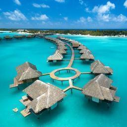 Bora Bora is the most famous and the most majestic island in French Polynesia. Its remote position in the middle of the the Pacific Ocean