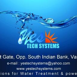 yesTechsystems1's profile picture. Experts on water treatments and power backup solutions