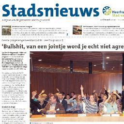 Stadsnieuws wordt elke twee weken huis aan huis verspreid in Heerhugowaard. De krant ligt ook in het gemeentehuis of kijk op http://t.co/hDXBcVCLS1