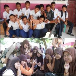 SMPN 1 Palembayan in west sumatra..
go straight ahead if you after out Of Matur. .
just Follow there road, :)