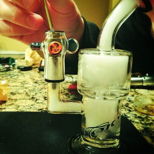 Glass by: Mothership, John Dosa, Kolby Kwest,C6, Toro, Dale Sommers, and Beer Glass.  

#TC #heatthatTi #20sickness