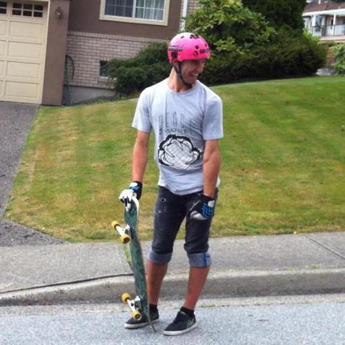 i like to play skateboards. downhill. really fast.