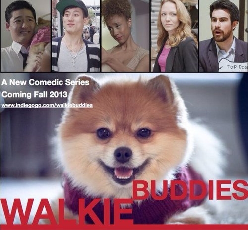 WalkieBuddies's profile picture. A comedic series coming to you in the fall of 2013. Follow Phoebe, a pomeranian and Sang, a 30 year old out of work looser. Directed by Martin Rosete.