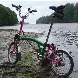 Slightly surreal cycling adventures incl London to Geneva on a Brompton, nocturnal cycles, Bikeability instruction  and reflections about a pretty normal life!