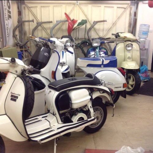 Scooter shop in Portsmouth selling all Vespa and Lambretta parts and scooters. http://t.co/7FUXdwPl. Tel  02392655565
http://t.co/e1yBNf5O