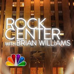 The official Twitter page of Rock Center with Brian Williams, @NBCNews's hour-long, primetime newsmagazine.