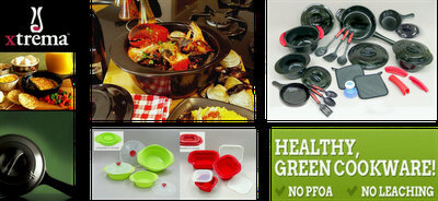 Xtrema Healthy Cookware- High Temperature, Non-Scratch, 100% Ceramic Cookware, Teaware & Ovenware. Email info@dynastybrands.co.za