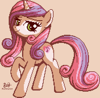 Pxl_Sweetiebell's profile picture. Hello. my names Sweetiebell and my cutie mark is singing
