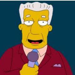 Hola soy Kent Brockman reportando desde este lugar donde todo es diversion.