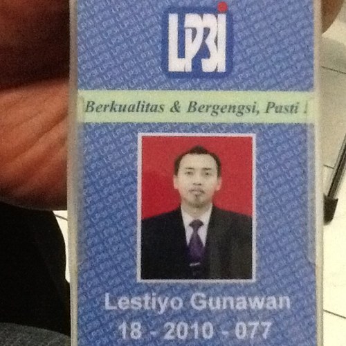 Lestiyo_Gunawan's profile picture. The Fighter | Inspired & Personal Improvement Specialist |
Sang Pembelajar | Mencoba selalu menjadi insan Rahmatan lil Alaamiin. |
Follow aja ya ... Matur nuwun