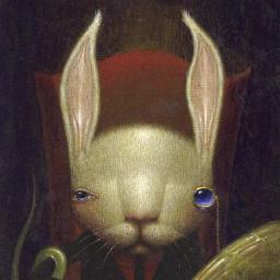 A real nowhere bunny, with a real nowhere plan. (V)