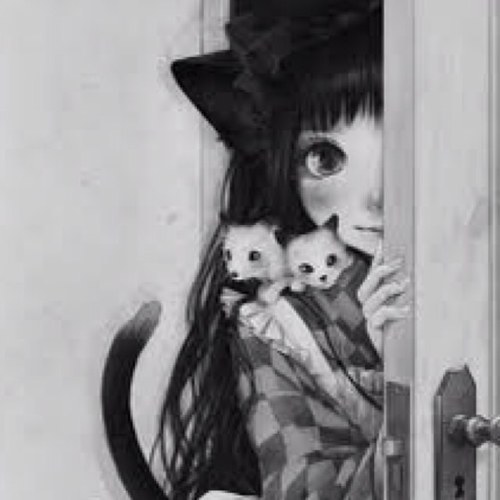 Hi! I'm Kitty! I'm all alone now that mommy & daddy are gone... But I still have Fluff & Puff will always be with me! I'm part cat just like them! {OC/RP}