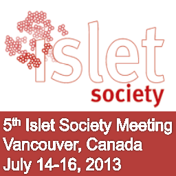 Islet Biology is a cornerstone of Diabetes Research. Join us in Vancouver, July 14-16, 2013.