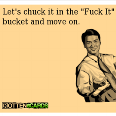 Chucked fucked and I just