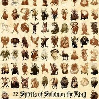 ソロモン72柱の悪魔 72 Demon 72 Spirits のツイプロ