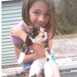 me and my kitty love you  baby geddy lee